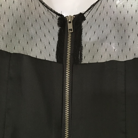 American Eagle Black Fit & Flare Dress Sz. 4 - Picture 7 of 8